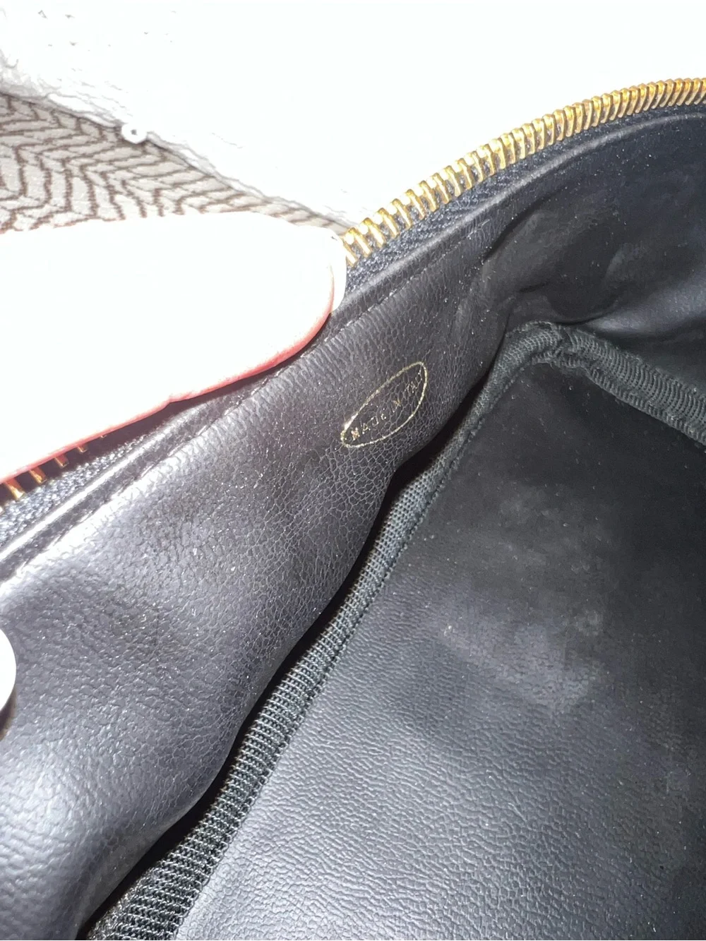 Chanel Black Quilted Leather Top-Handle Vanity with Gold Zipper